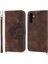 Samsung Galaxy A54 5g Kabartmalı Bileklik Çoklu Kredi Için Flip Case (Yurt Dışından) 1