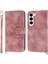 Samsung Galaxy S23 Darbeye Bileklik Kabartmalı Çoklu Için Flip Case (Yurt Dışından) 1