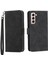 Samsung Galaxy S21 Kart Yuvaları Nakit Cep Manyetik Kapatma Için Flip Case (Yurt Dışından) 3