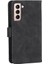 Samsung Galaxy S21 Kart Yuvaları Nakit Cep Manyetik Kapatma Için Flip Case (Yurt Dışından) 5
