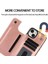 Kart Tutucu Çift Manyetik ile IPhone 15 Için Cüzdan Kılıf Pu Deri (Yurt Dışından) 4