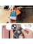Kart Tutucu Çift Manyetik ile IPhone 15 Için Cüzdan Kılıf Pu Deri (Yurt Dışından) 5