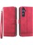 Samsung Galaxy S24 Artı Nakit Cep Bileklik Manyetik Kart Için Flip Case (Yurt Dışından) 5
