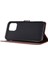 IPhone 14 Için Filp Durumda Pro Max Pu Deri Kart Tutucu Kickstand Bilek (Yurt Dışından) 2