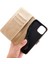 IPhone 14 Için Filp Durumda Pro Kart Tutucu Kickstand Bilek Kayışı Manyetik Pu (Yurt Dışından) 5