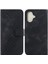 IPhone 16 Için Telefon Kılıfı Artı Kabartmalı Desen Pu Deri Flip Folio Kapak (Yurt Dışından) 5