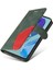 Samsung Galaxy M55 Dikiş Renk Flip Folio Kitap Için Flip Case Kart ile (Yurt Dışından) 2
