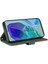 Samsung Galaxy M55 Dikiş Renk Flip Folio Kitap Için Flip Case Kart ile (Yurt Dışından) 4