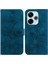 Xiaomi Redmi Için Flip Case 13 4g Kabartmalı Zambak Kart Tutucu Cüzdan Manyetik (Yurt Dışından) 5