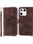 Xiaomi 13 Bileklik Kabartmalı Çoklu Kredi Kartı Yuvaları Için Flip Case (Yurt Dışından) 1