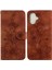 IPhone 16 Için Flip Case Kickstand Manyetik Cüzdan Kart Tutucu Kabartmalı Zambak (Yurt Dışından) 5