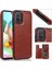 Kart Tutucu Kickstand Çift ile Samsung Galaxy A71 4g Için Cüzdan Kılıf (Yurt Dışından) 5