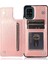 Cüzdan Kılıf Samsung Galaxy A51 5g Çift Manyetik Toka Kickstand Pu (Yurt Dışından) 3