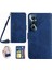 Kart Tutucu ve Uzun Kayış ile Realme C65 4g Deri Cüzdan Için Flip Case (Yurt Dışından) 1