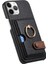IPhone 11 Için Kılıf Pro Max Kart Yuvaları Premium Dokulu Deri Halka Standı (Yurt Dışından) 2
