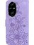 Onur Için Flip Case 200 Pro 5g Cüzdan Kart Tutucu Manyetik Kabartmalı Zambak (Yurt Dışından) 5