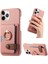 IPhone 11 Için Kılıf Pro Premium Dokulu Deri Kart Yuvaları Halka Standı (Yurt Dışından) 1