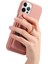 IPhone 12 Için Kılıf Pro Max Halka Standı Premium Dokulu Deri Kart Yuvaları (Yurt Dışından) 4