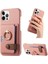 IPhone 12 Için Kılıf Pro Premium Dokulu Deri Kart Yuvaları Halka Standı (Yurt Dışından) 1
