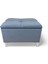Cassa Sandıklı Puf & Bench - Açık Gri 5