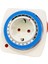Zaman Ayarlı Priz Mekanik Ayarlanabilir Timer Saati Hsplinm-66 1