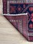 76 x 130 cm Mavi Canlı Renkli Çiçek Desenli Küçük Boy El Dokuma Kilim 3