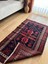 76 x 130 cm Mavi Canlı Renkli Çiçek Desenli Küçük Boy El Dokuma Kilim 4