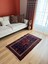 76 x 130 cm Mavi Canlı Renkli Çiçek Desenli Küçük Boy El Dokuma Kilim 5