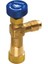 HS-1222 Gaz Akış Kontrol Vanası 1/4'' R22 / R404 / R407 El Yanmaması Için 1