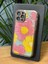 iPhone 12 Pro Darbe Emici Silikon Özel Çiçek Tasarımlı Kamera Çerçeve Koruyuculu Gennflower Kılıf F4 2
