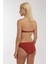 3404 Kiremit Straplez Bikini Takımı 3