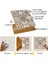 Kendinden Yapışkanlı Apricot Desenli Pvc Karo 30X30 cm (11 Adet / 1 M²) 2
