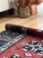 124X186 cm Orta Boy El Dokuma Yıkanabilir Harika Antik Kilim Ev Dekoru 5