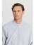 Pamuklu Standart Fit Normal Kesim Kolej Yaka Yan Cep Sweatshirt 4