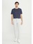 Slim Fit Dar Kesim Beli Bağlamalı Yan Cepli Esnek Pantolon 3