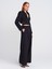 60760 Toka Detaylı Crop Blazer-Siyah 3