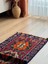 53 x 128 cm Küçük Boy Canlı Renkli Yün El Dokuma Harika Kondisyonlu Kilim 3
