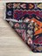 53 x 128 cm Küçük Boy Canlı Renkli Yün El Dokuma Harika Kondisyonlu Kilim 5
