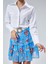 Oversize Basic Beyaz Kadın Gömlek 1