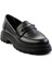 Siyah Kadın Loafer Ayakkabı K01997010709 2