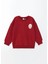 Kids Kırmızı Bisiklet Yaka Galatasaray Baskılı Erkek Bebek Sweatshirt 1