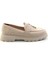 Bej Keten Kadın Loafer Ayakkabı K01997010518 1