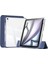 Apple iPad Air 11 M3 (2025) Manyetik Standlı Darbeye Dayanıklı Shockproof Kalemlikli Kızaklı Hybrid Kılıf 1