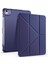 Apple iPad 11. Nesil (A16) 11 Inc (2025) Yatay ve Dikey Standlı Antişok Köşe Korumalı Kalemlikli Origami Slikon Kılıf 1