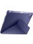 Apple iPad 11. Nesil (A16) 11 Inc (2025) Yatay ve Dikey Standlı Antişok Köşe Korumalı Kalemlikli Origami Slikon Kılıf 2