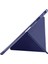 Apple iPad 11. Nesil (A16) 11 Inc (2025) Yatay ve Dikey Standlı Antişok Köşe Korumalı Kalemlikli Origami Slikon Kılıf 5