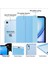 Apple iPad Air 11 Inc M3 (2025) Yatay Standlı Uyku Modlu Basic Arkası Sert Smart Kılıf 2