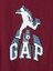 Erkek Çocuk Bordo Gap Logo Grafikli T-Shirt 2