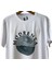 Regular Bisiklet Yaka Baskılı T-Shirt. 3