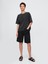 Erkek Siyah Heavyweight Crop T-Shirt 5